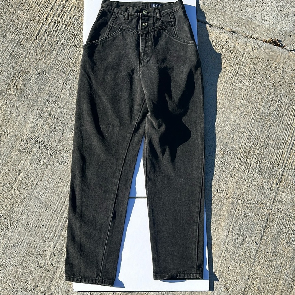 Authentic Vintage black GAP black boot cut Jeans 13.5” waist, no tag